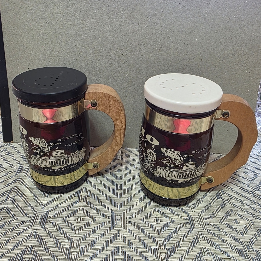 Siestaware Ohio Souviner Mug/Salt & Pepper Set #29
